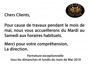 Annonces KS-mai 2019